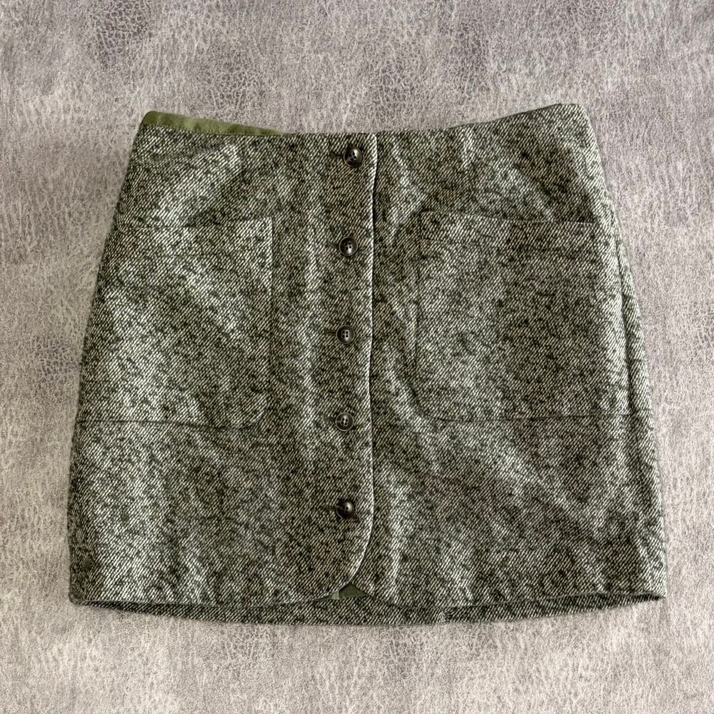 Vintage Madewell Wool Mini Skirt